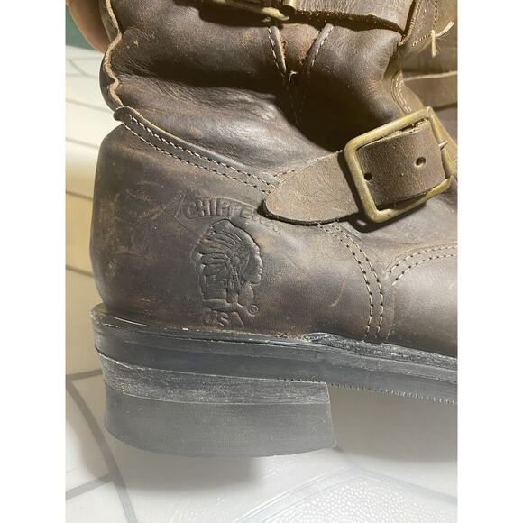 Chippewa Women's Steel Toe Insulated Logger Work Boot Size 6 B Brown - Picture 7 of 11